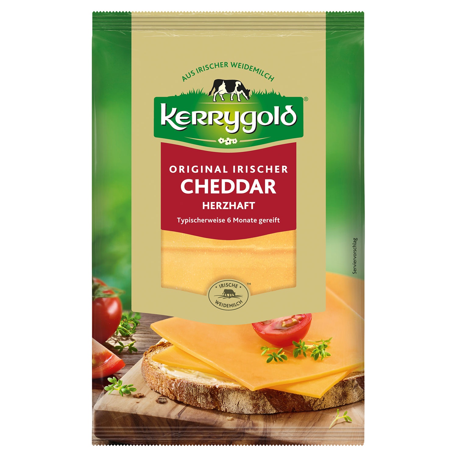 KERRYGOLD Käsemix 150 g, Cheddar herzhaft