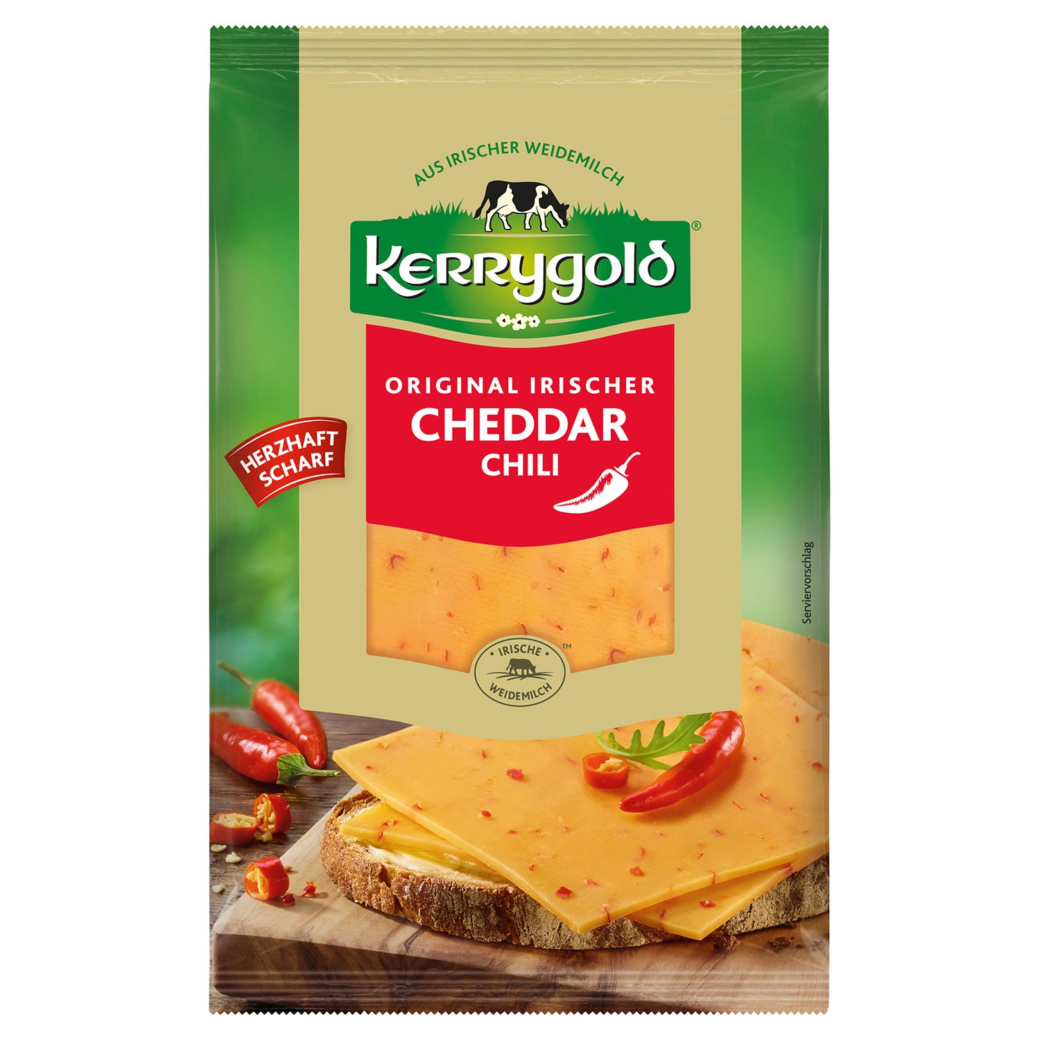 KERRYGOLD Käsemix 125 g, Cheddar Chili