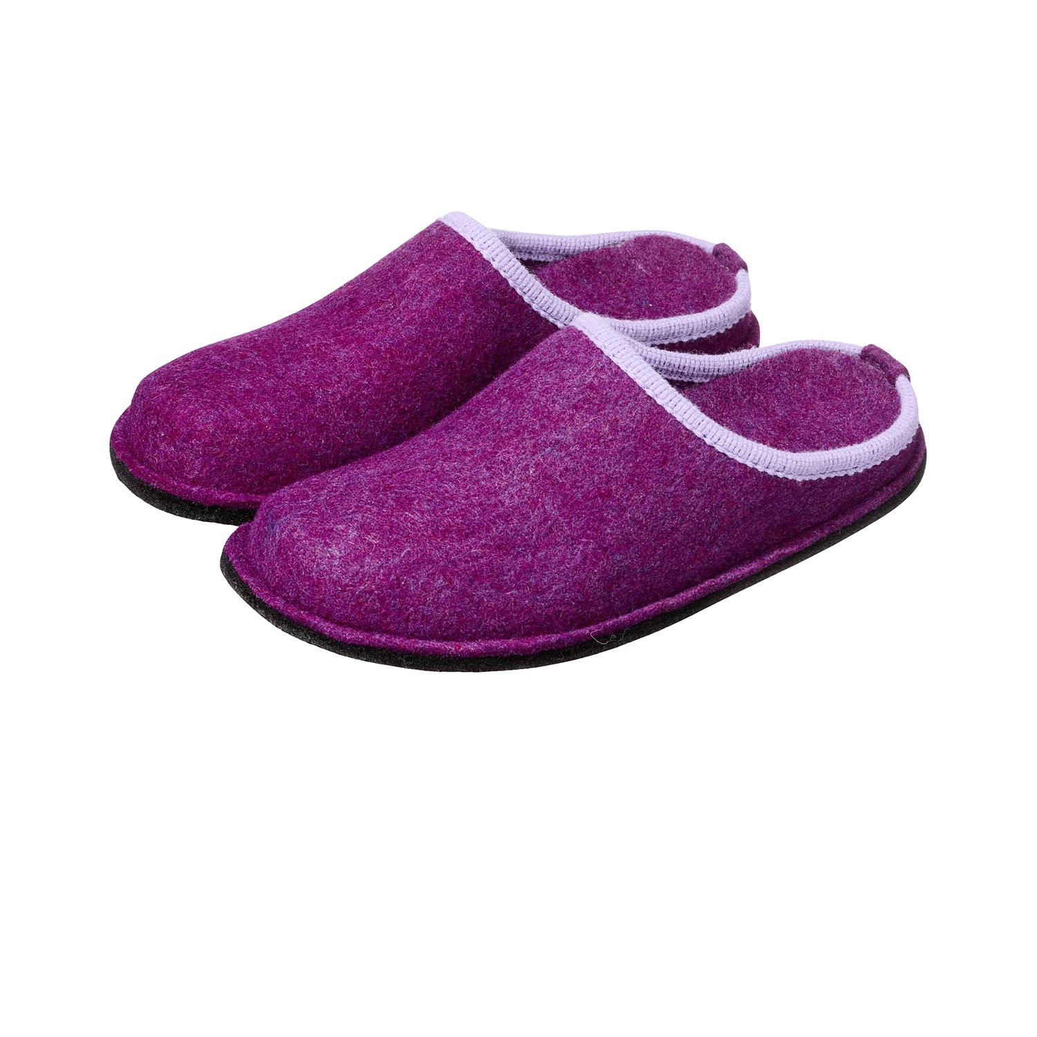 UP2FASHION BASICS, D H Filzpantoffeln, Lila, 39 ALDI SÜD