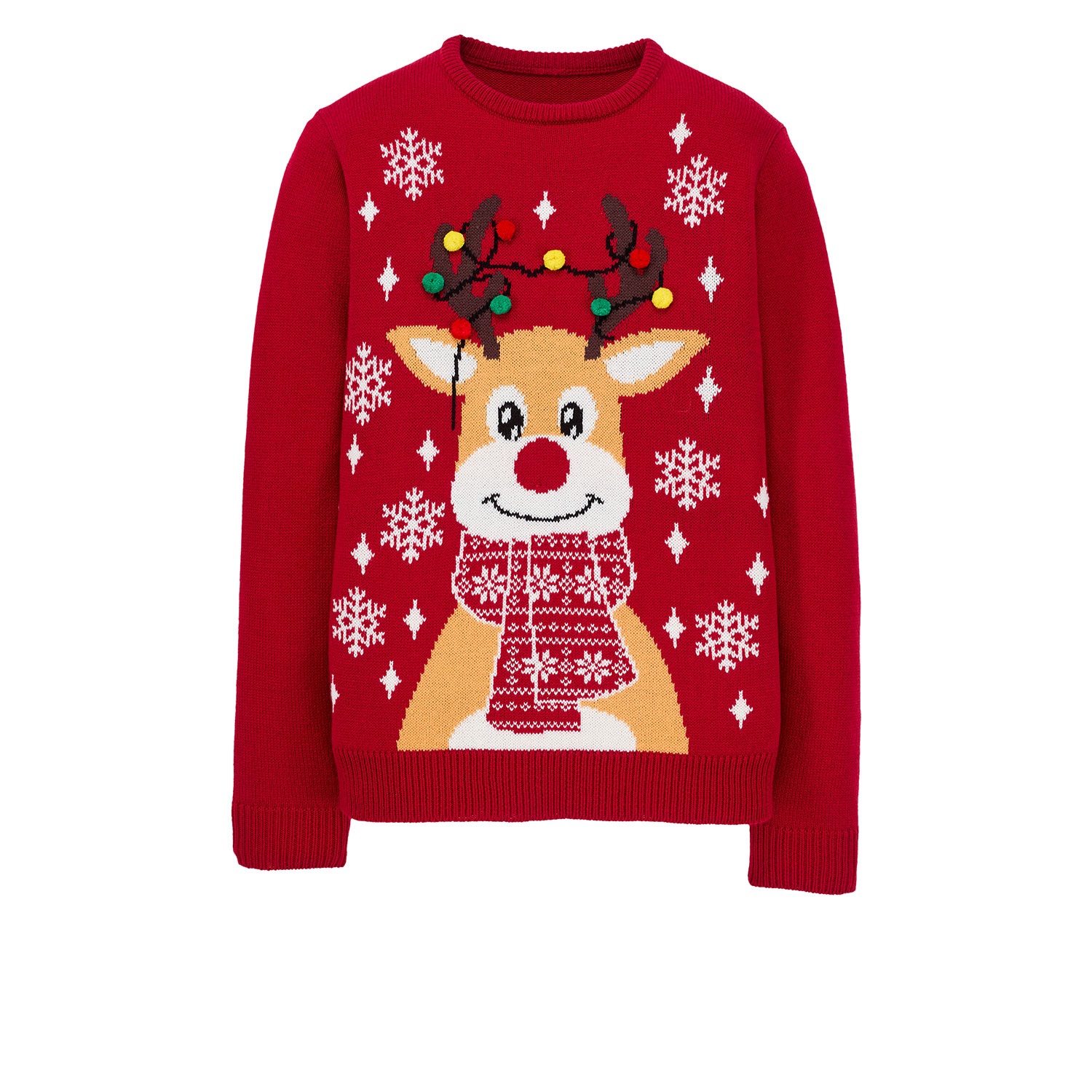 UP2FASHION WOMEN, DWeihnachtspullover, Rot, M 40/42 ALDI SÜD