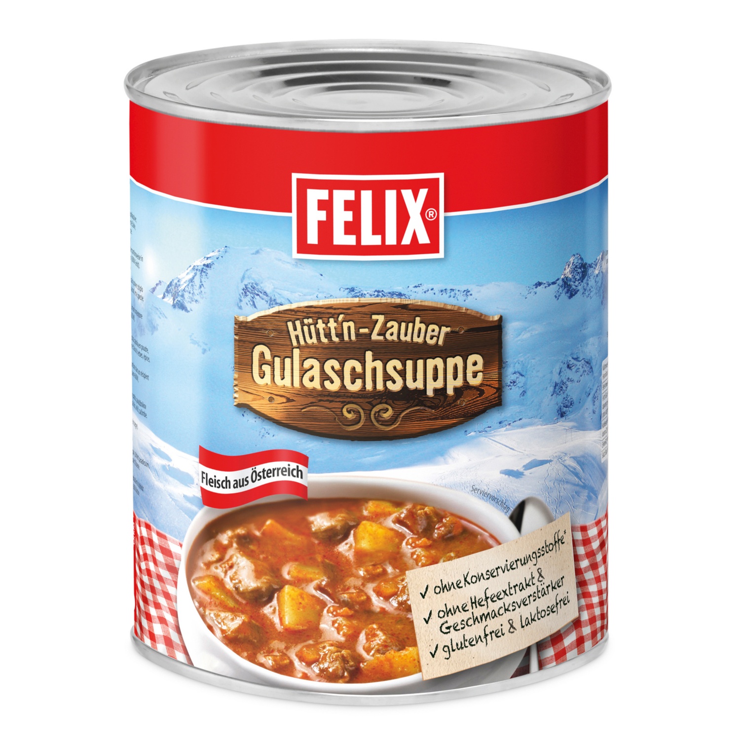 FELIX XXL Fertiggericht, Gulaschsuppe
