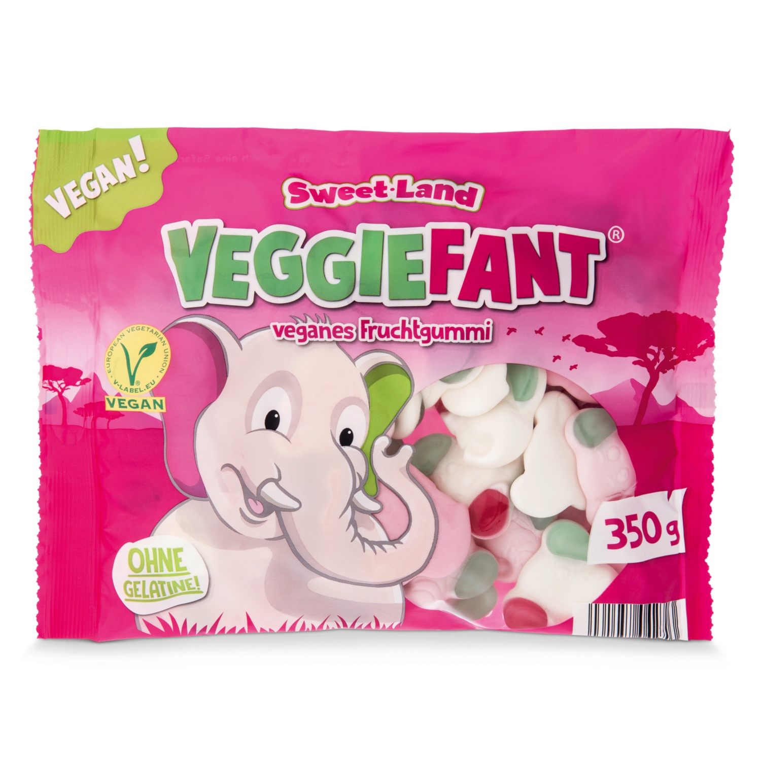 SWEET LAND Veganer Fruchtgummi, Elefant