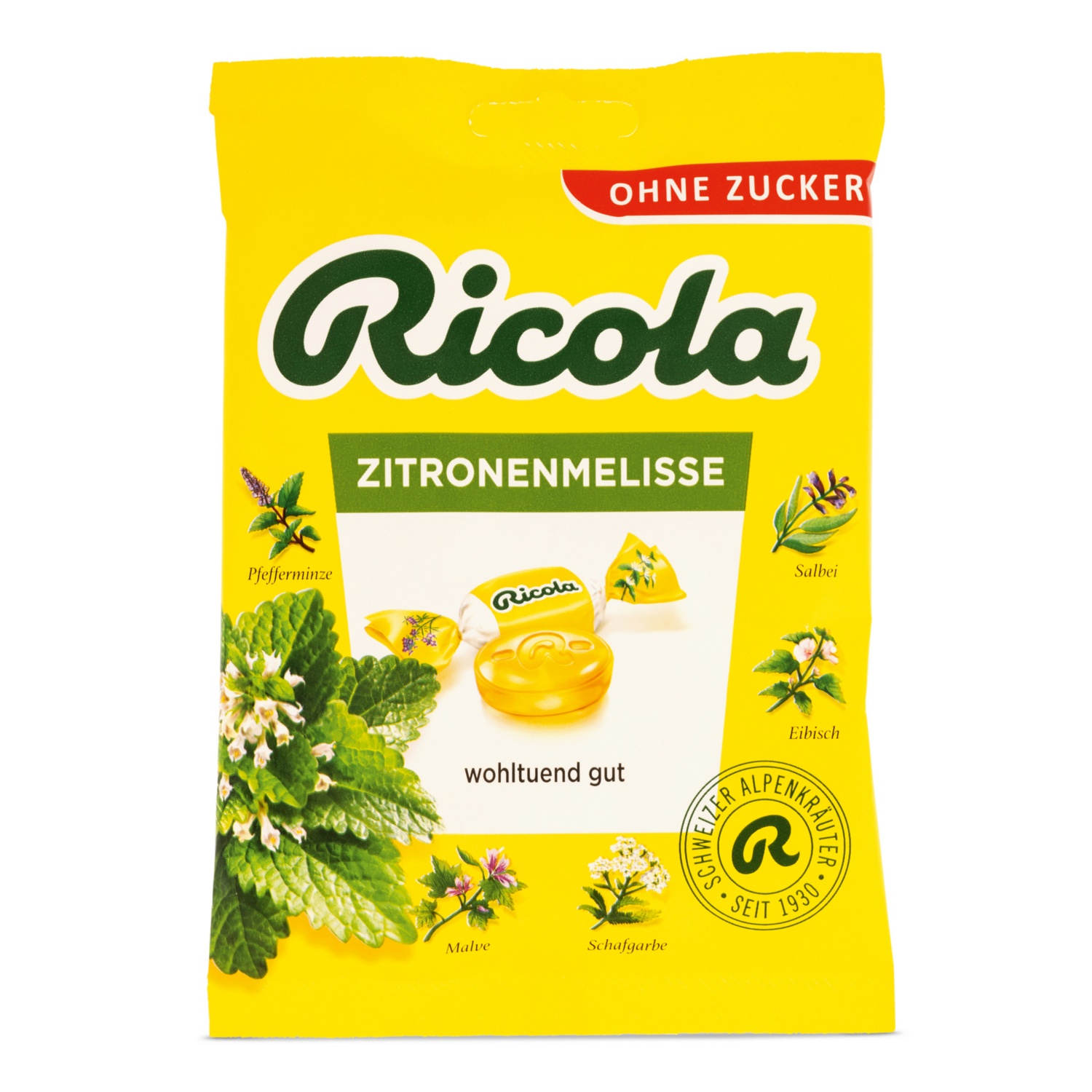 RICOLA Displayständer, Zitronenmelisse