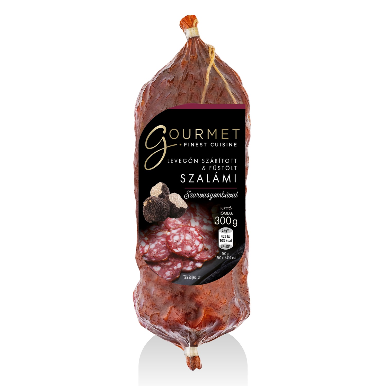 GOURMET FINEST CUISINE Szarvasgombás szalámi, 300 g