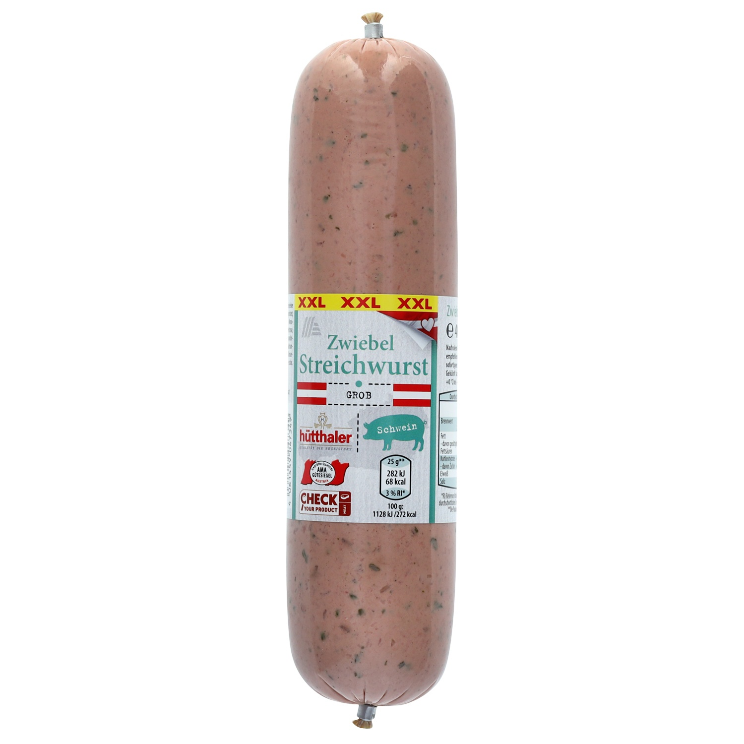 GENUSS 100% AUS ÖSTERREICH GENUSS 100% AUS ÖSTERREICH Streichwurst, Zwiebel