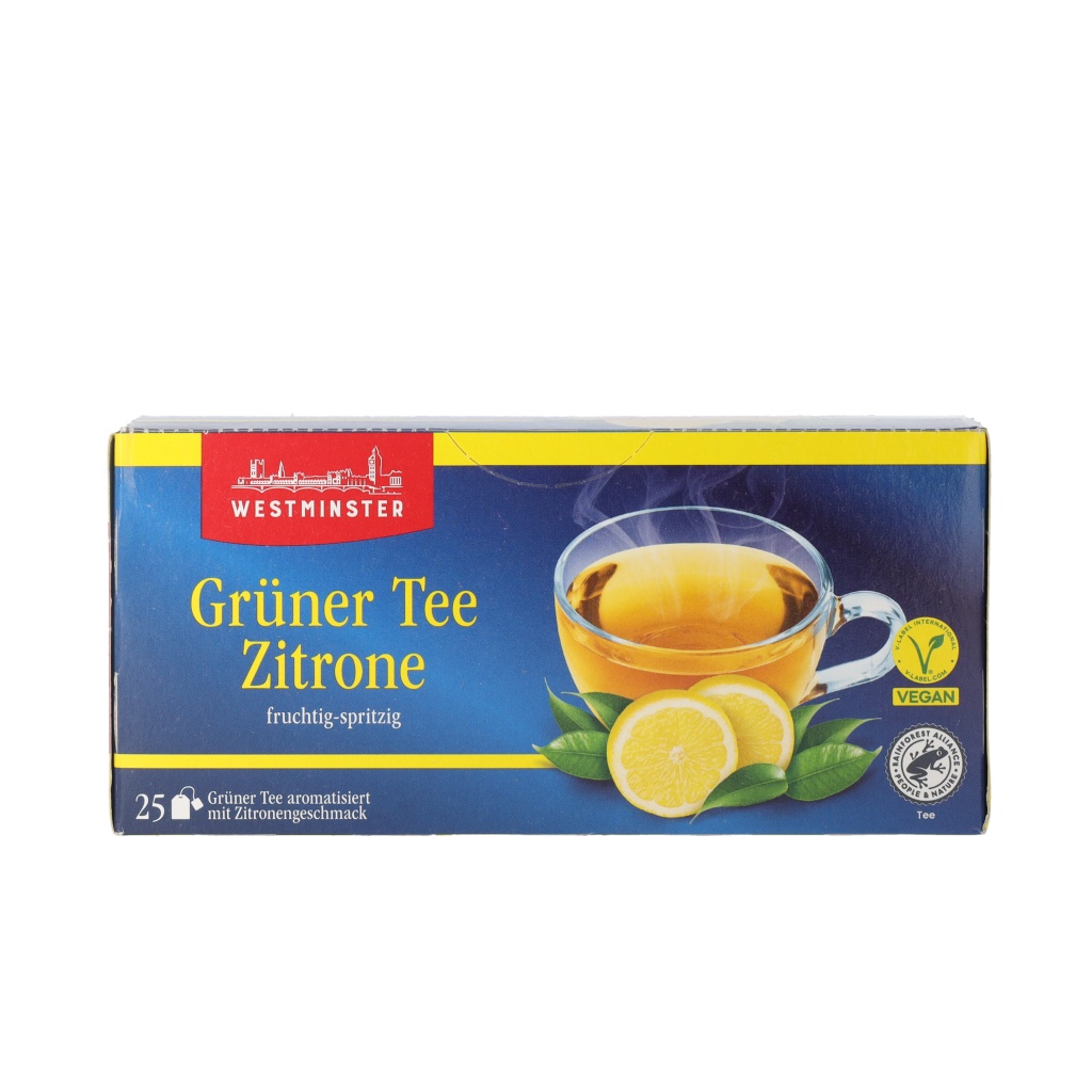 WESTMINSTER Grüner Tee, Zitrone