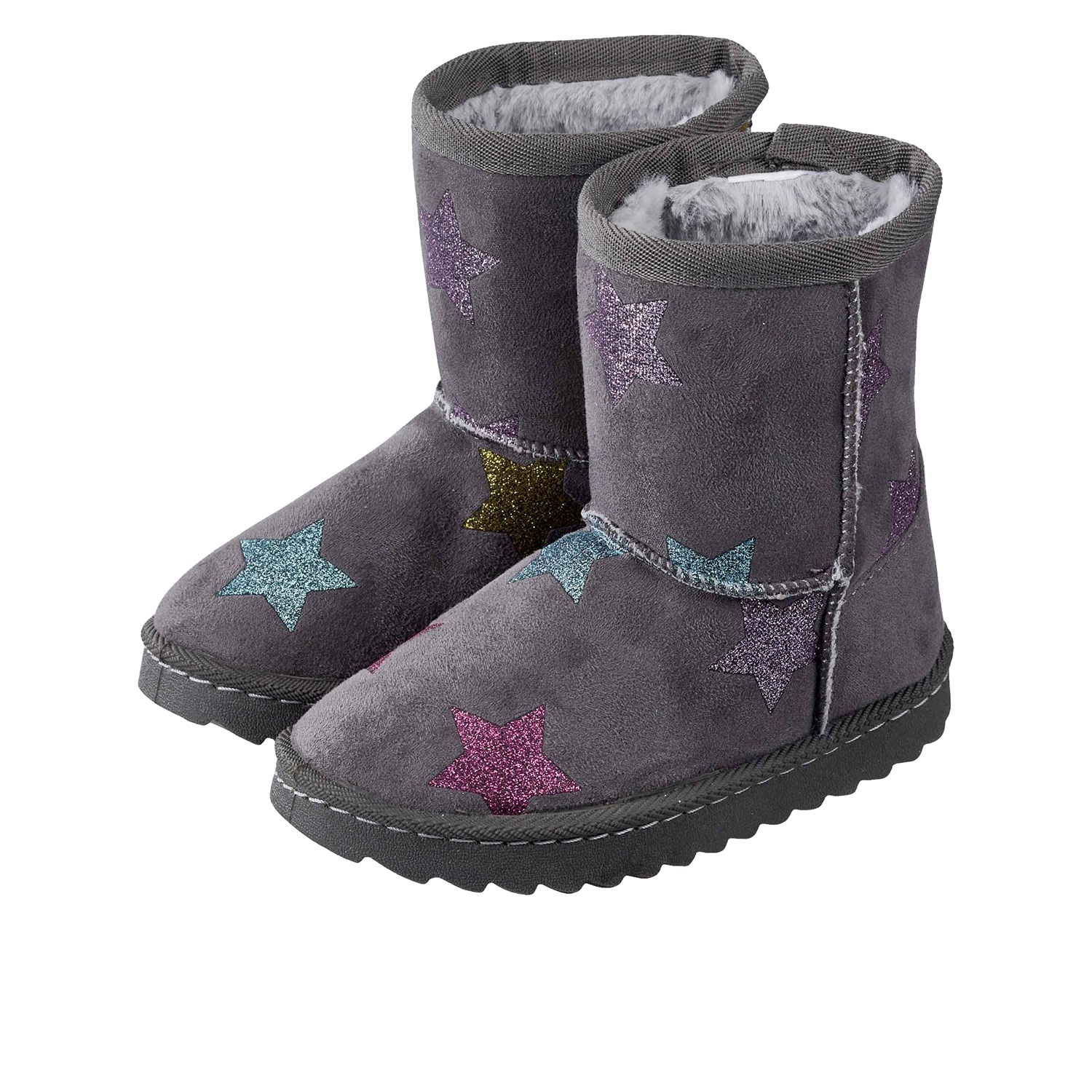 KKK Fashion Winterstiefel, Grau, 27 ALDI SÜD