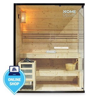 HOME DELUXE Traditionelle Sauna SHADOW L