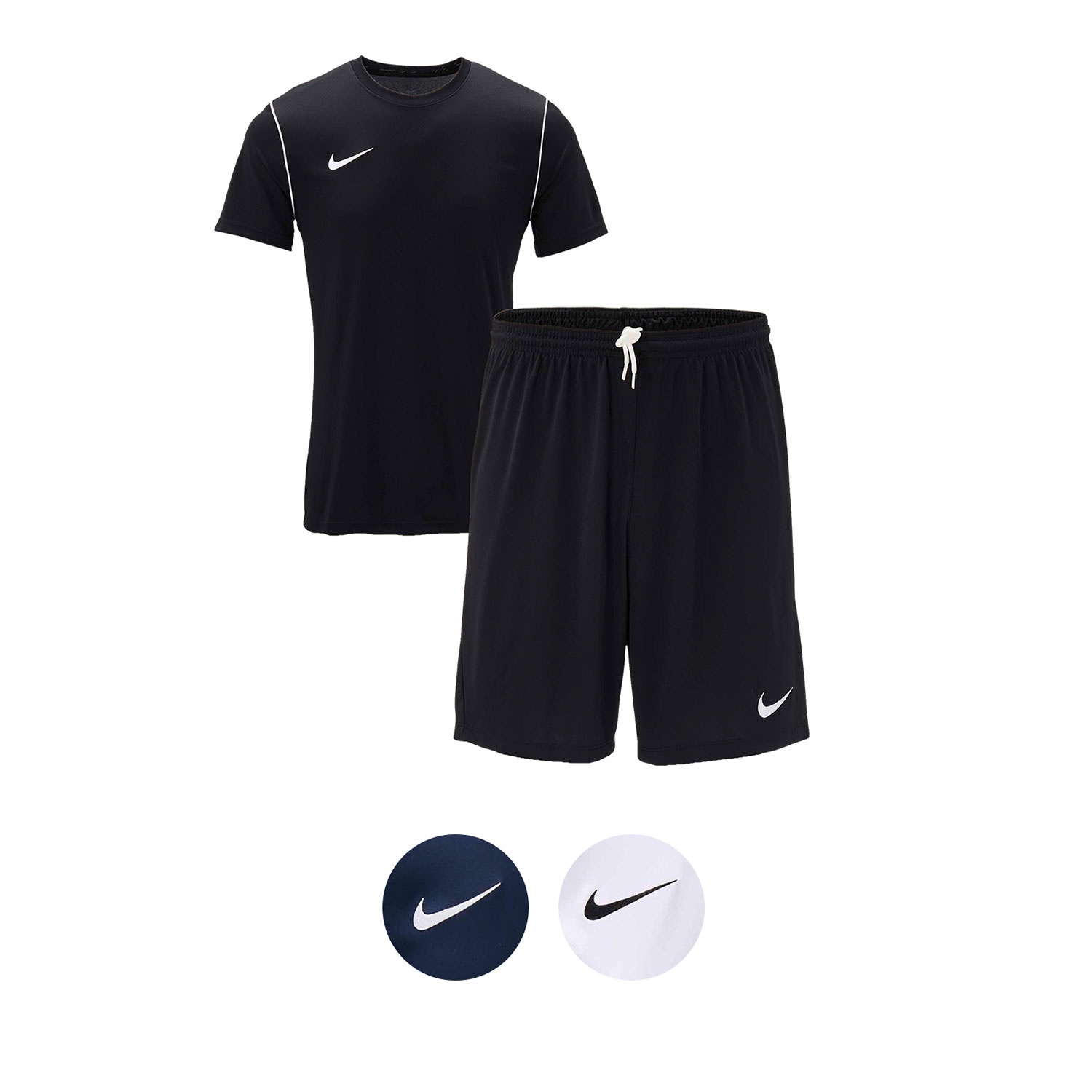 NIKE Damen und Herren T-Shirt und Shorts