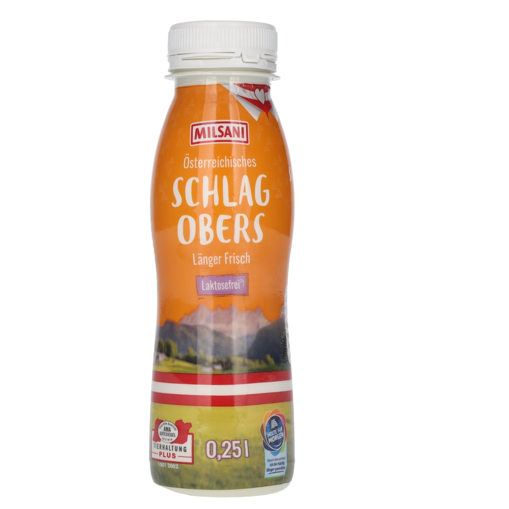 MILSANI Länger frisch Schlagobers, Laktosefrei