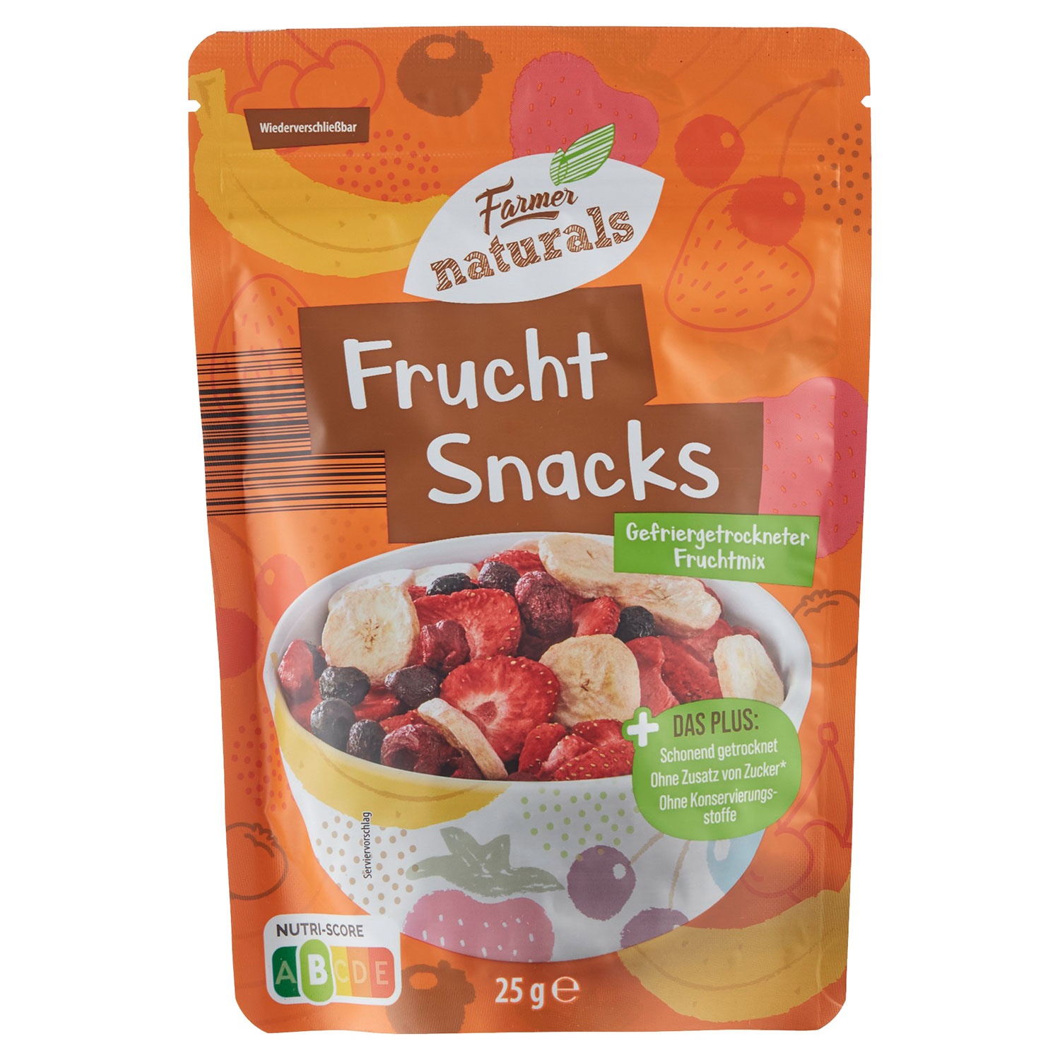 FARMER NATURALS Fruchtsnacks 25 g, Klassik