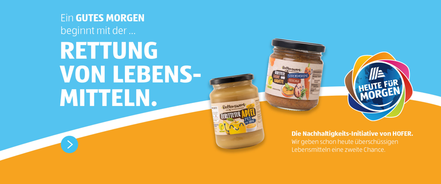Rettung von Lebensmitteln