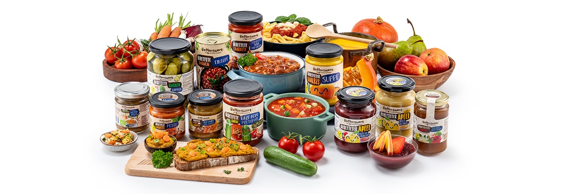 Auswahl an Produkten der Marke "Rettenswert"