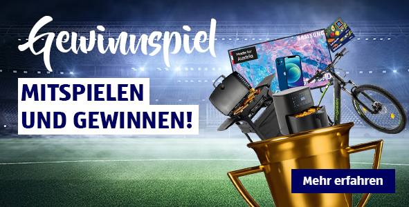 EM-Gewinnspiel. Jetzt mitspielen und tolle Preise gewinnen!