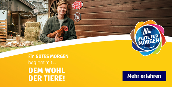 Ein gutes Morgen beginnt mit TIERWOHL.