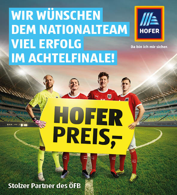 Wir wnschen dem Nationalteam viel Erfolg im Achtelfinale!