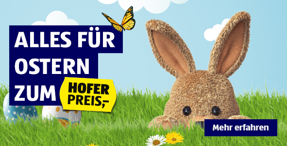Alles fr Ostern zum HOFER Preis