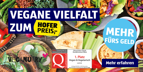 Vegane Vielfalt zum HOFER Preis!