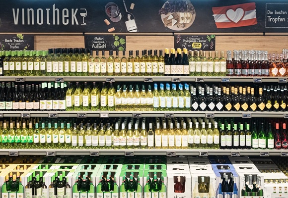 Falstaff-Auszeichnung Vinothek