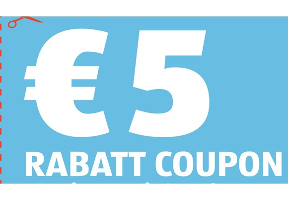 Rabatt-Coupon