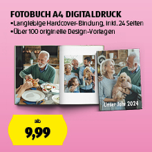 Fotobuch A4 Digitaldruck
