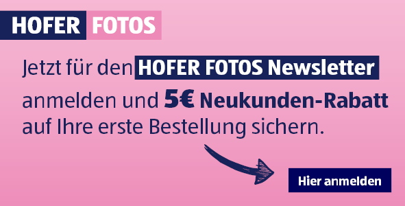 Jetzt bis zum 12.01. mit dem Code WELCOME25 auf hoferfotos.at Rabatte sichern.