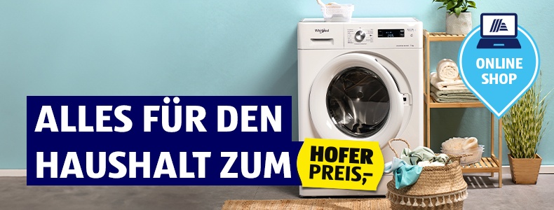 Alles für den Haushalt zum HOFER Preis.