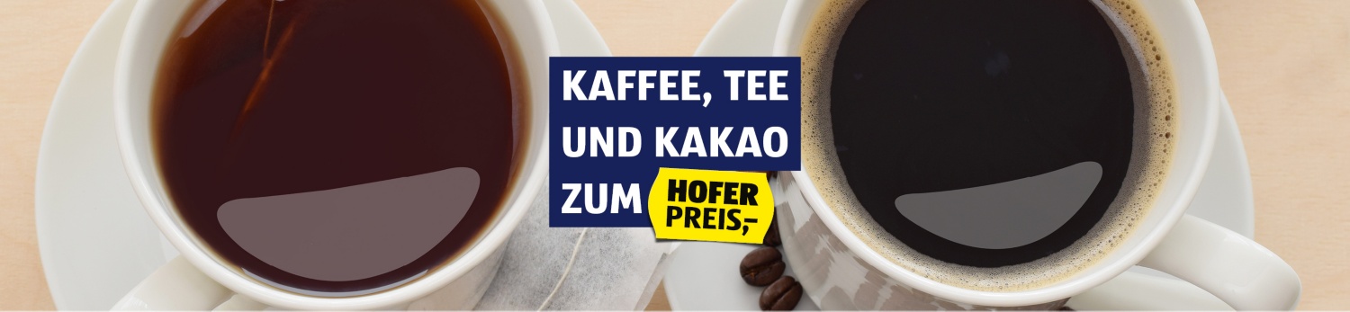 Dauerhaft erhältlich: Getränkesortiment | HOFER