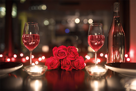 Valentinstagsdeko – Romantische Ambiente