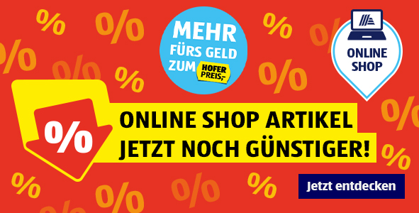 Online Shop Artikel jetzt noch günstiger!