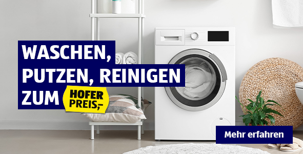 Waschen, Putzen, Reinigen zum HOFER Preis.