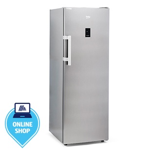 BEKO No-Frost Gefrierschrank Edelstahllook