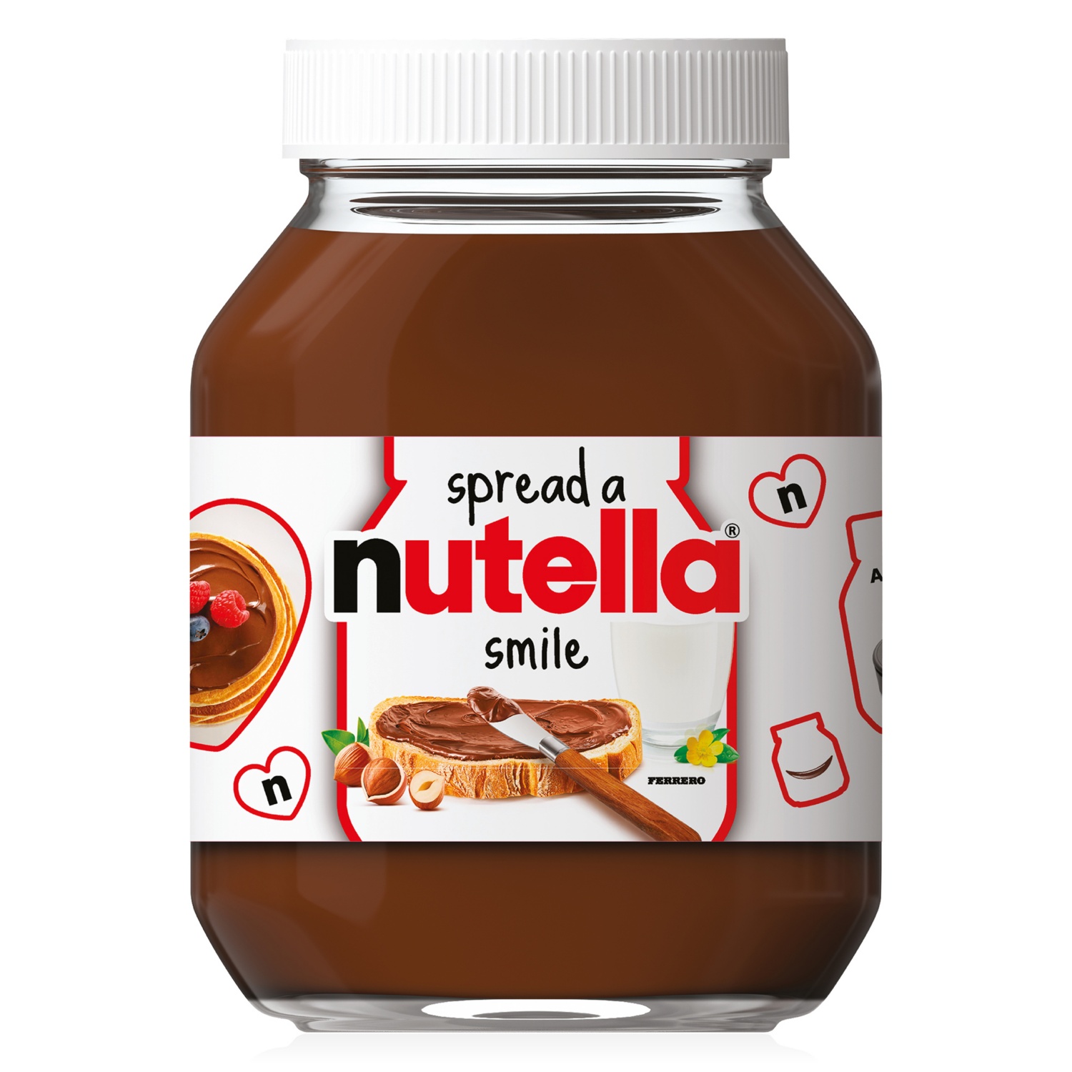 FERRERO Nutella mogyorókrém, 1 kg