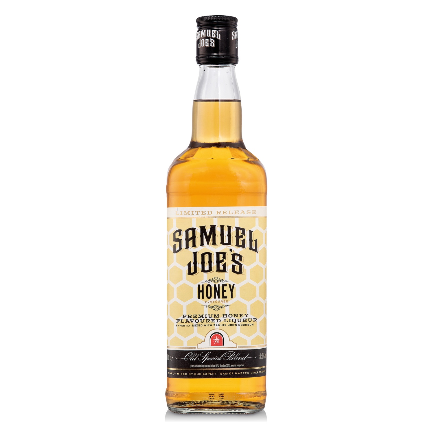 SAMUEL JOE'S Honey bourbon, 0,7 l