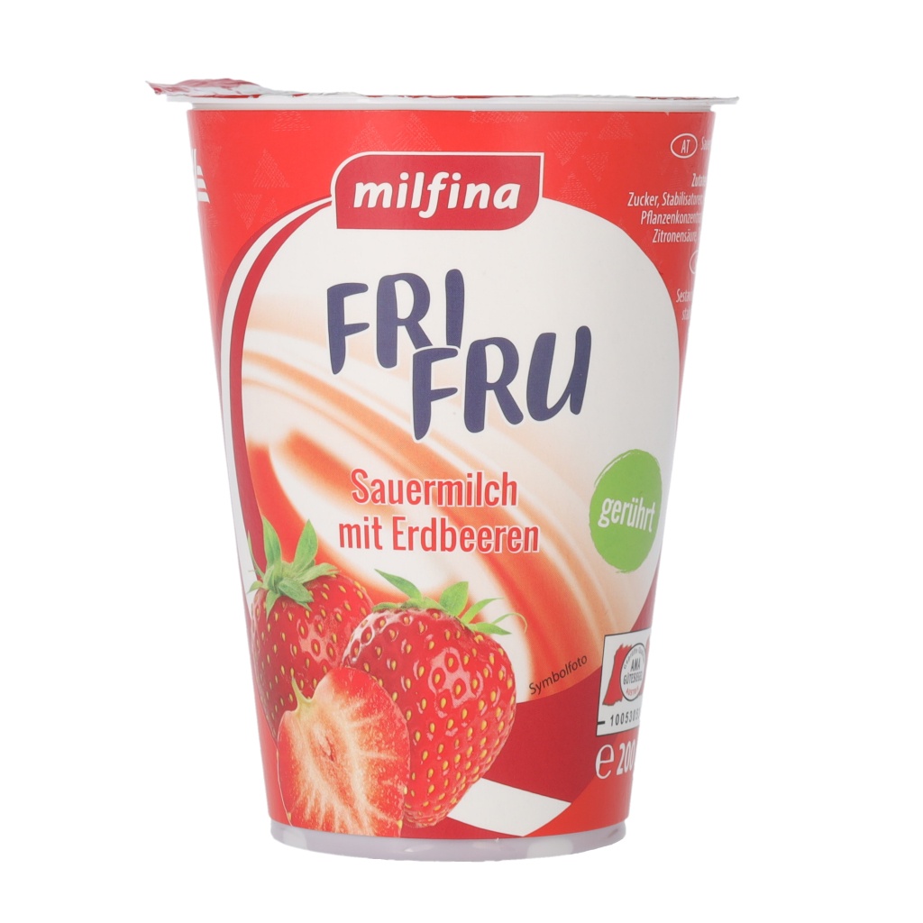MILFINA Fri Fru, Erdbeere gerührt