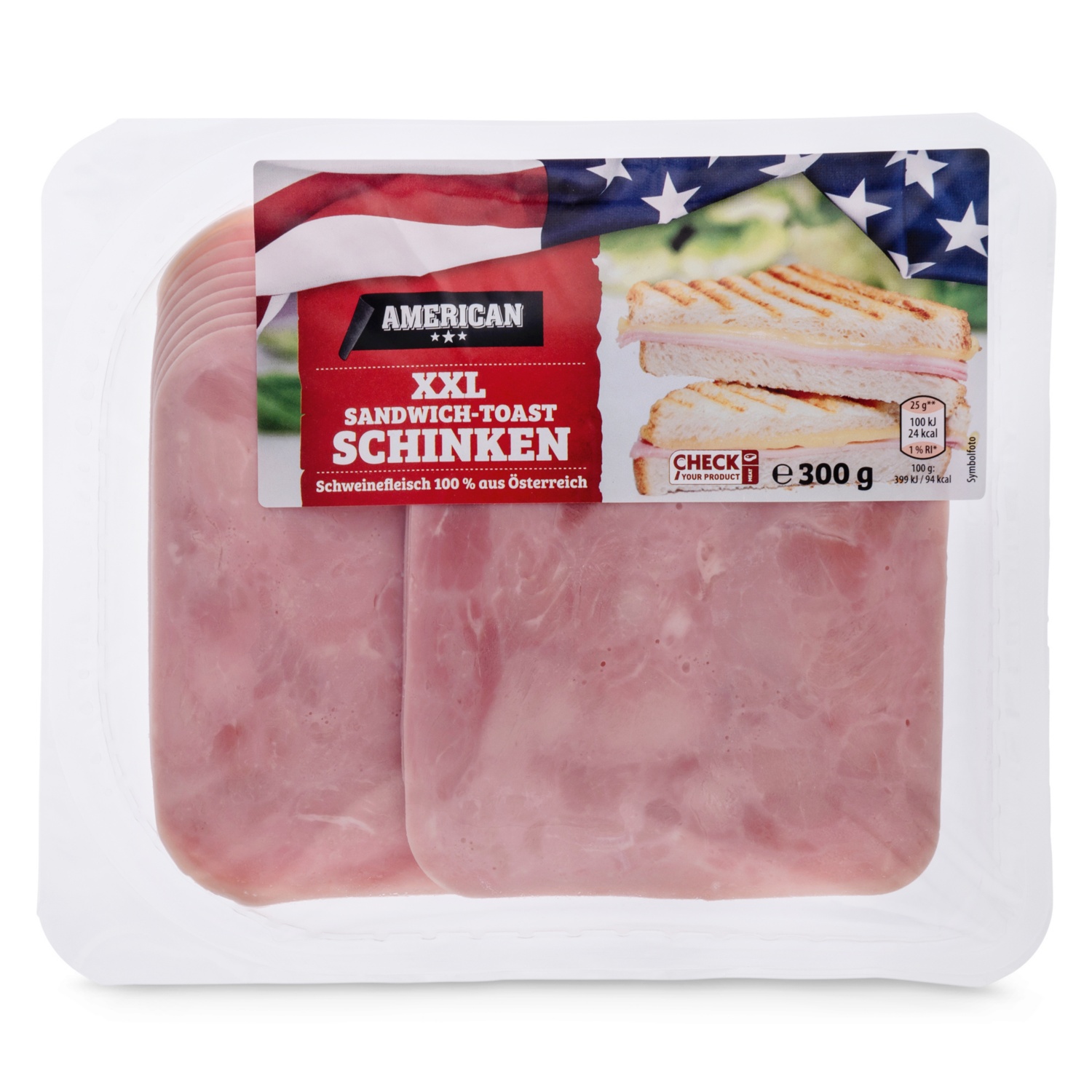 AMERICAN XXL Sandwich Toastschinken