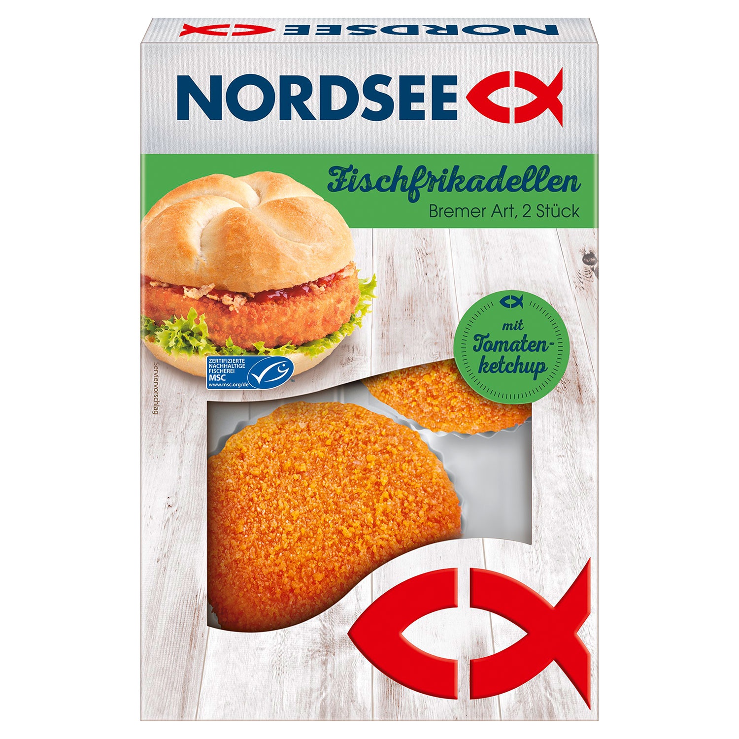 NORDSEE Fischfrikadelle 170 g