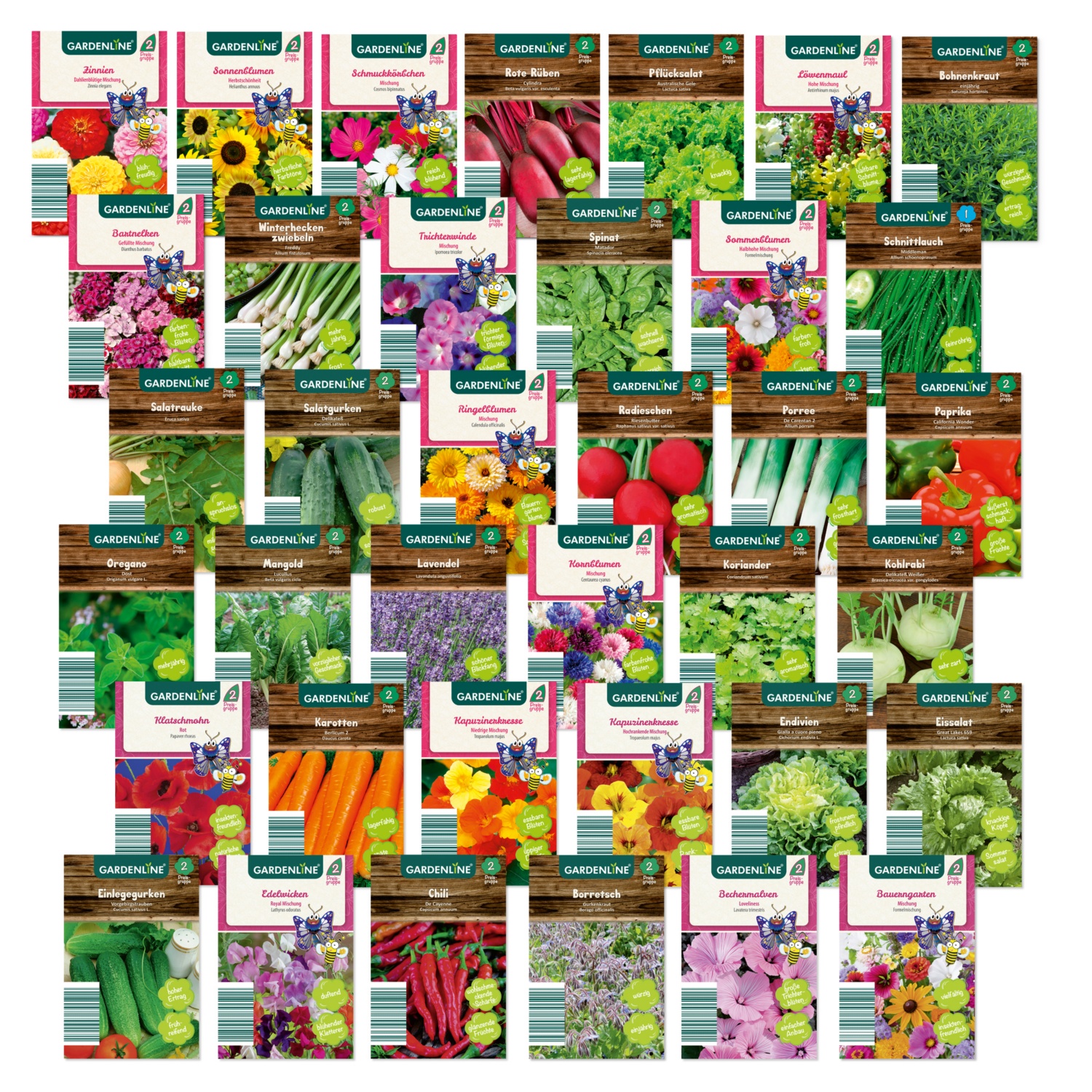 GARDENLINE Premium Saatgut HOFER