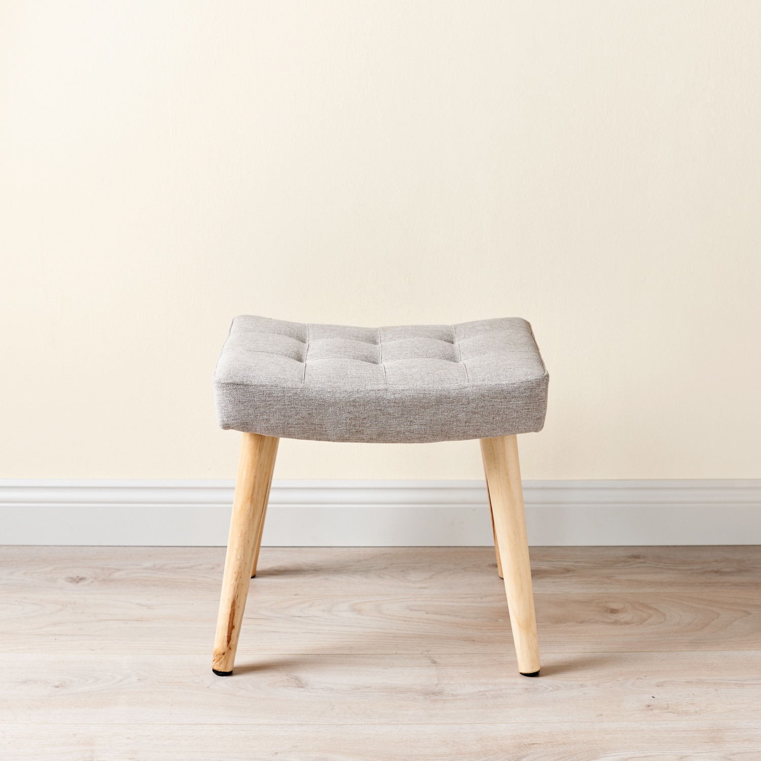 Sitz-Fußhocker Integral In Charcoal - 46x48x46 Cm Polyester Bezug