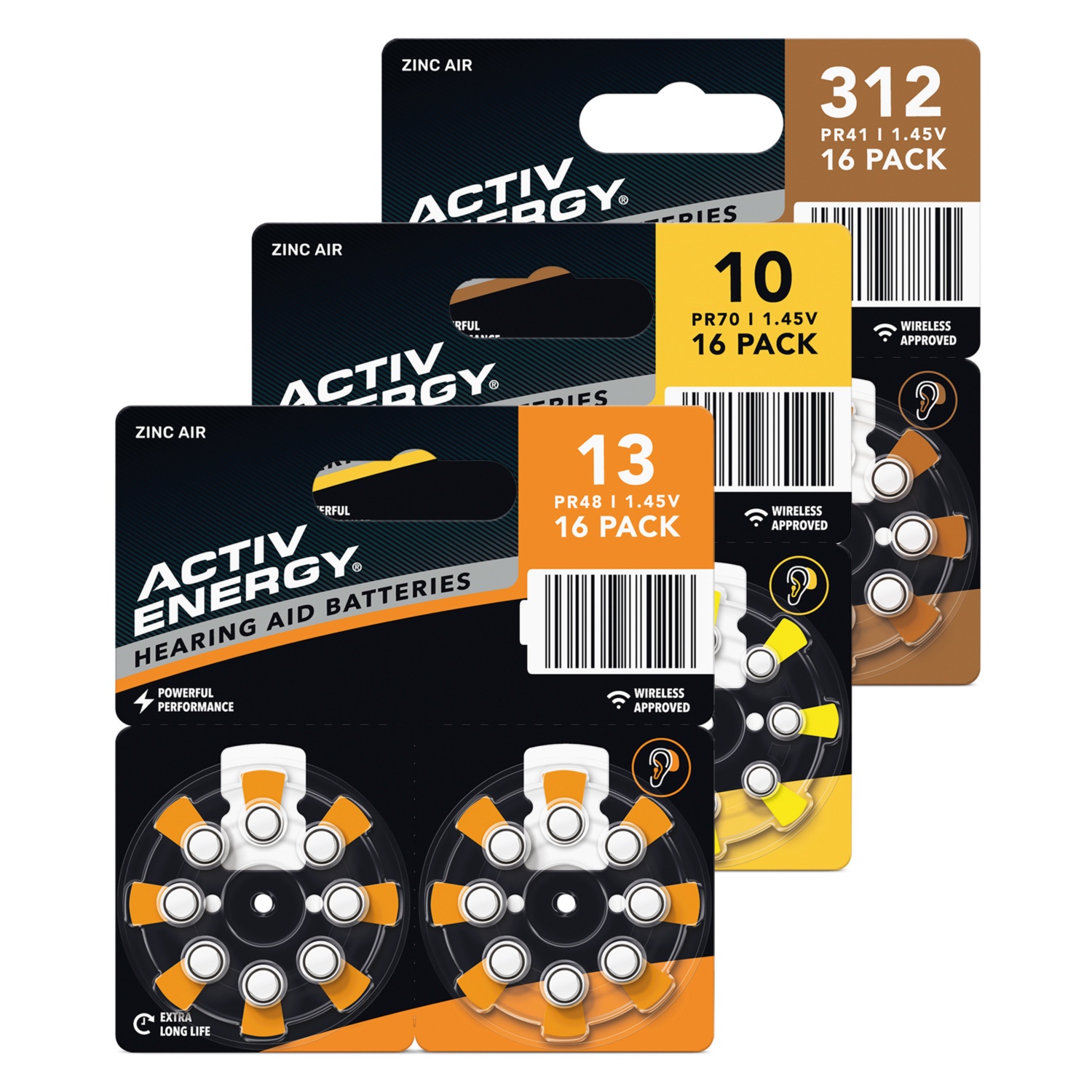 ACTIV ENERGY Multipack Knopfzellenbatterien