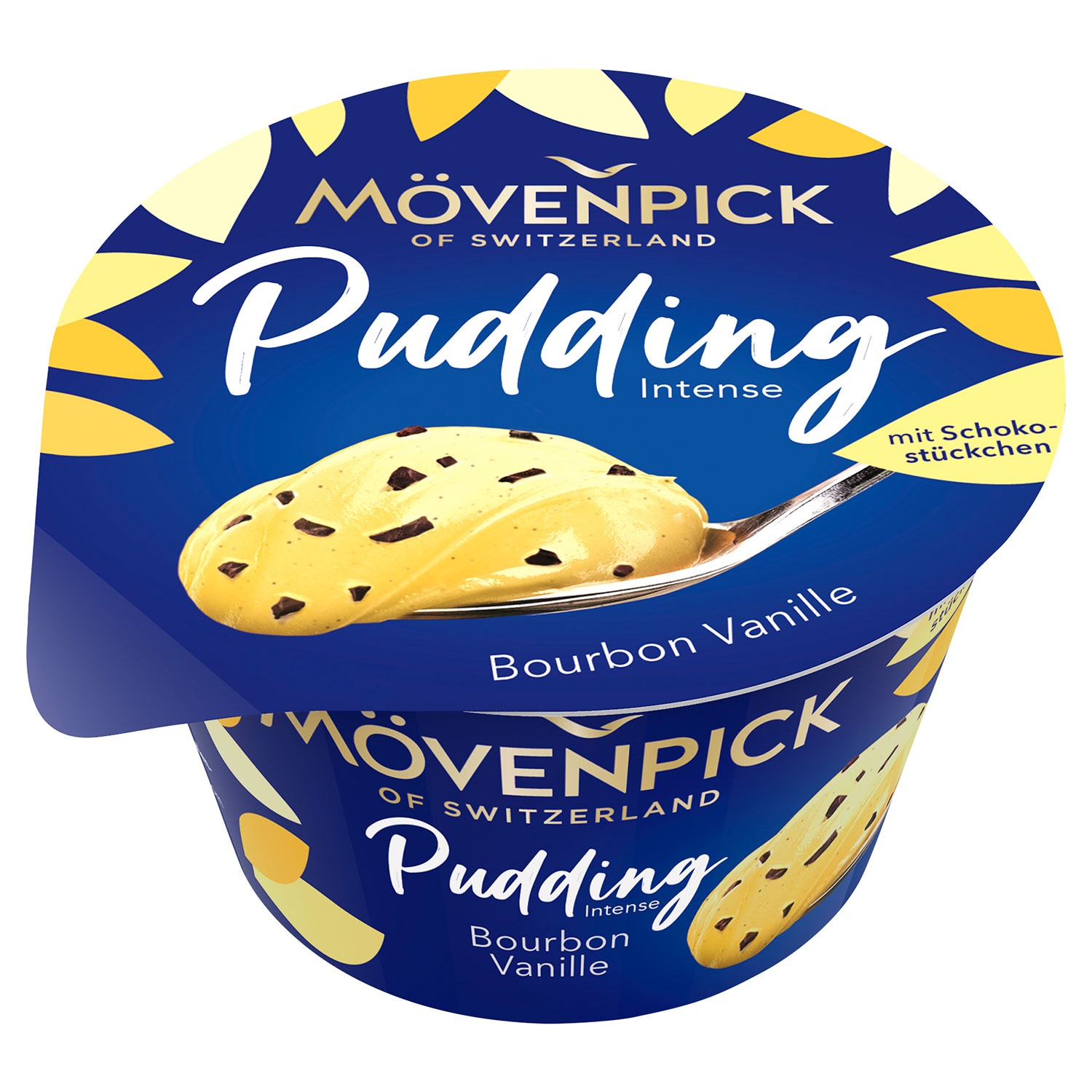 MÖVENPICK Pudding 150 g, Bourbon Vanille mit Stücken