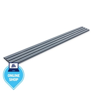 HOME DELUXE WPC Fassadenverkleidung DUVAR – 10 m² grau