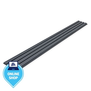 HOME DELUXE WPC Fassadenverkleidung DUVAR – 10 m² anthrazit
