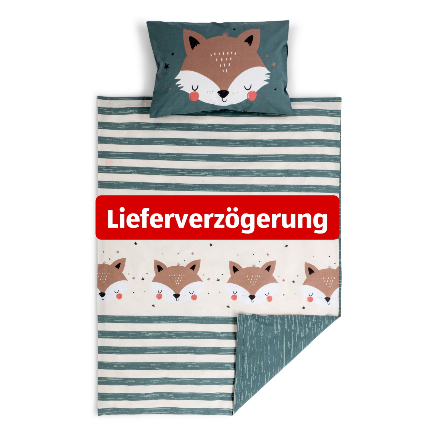 SAHARBEDDINGS Reise Kissenbezug Kinder - 33x45cm Ägyptische Baumwolle
