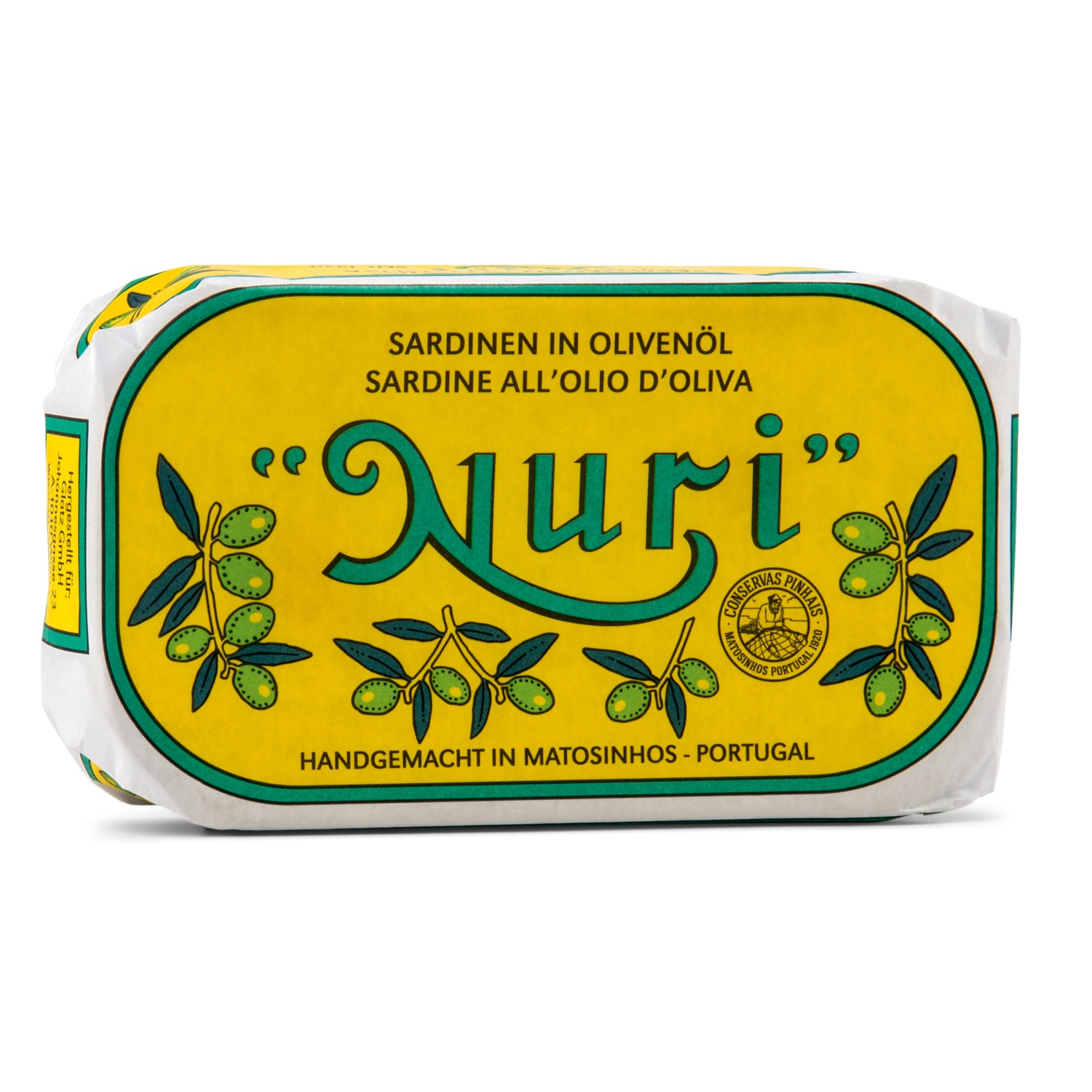 NURI, Sardinen 125g, Olivenöl scharf