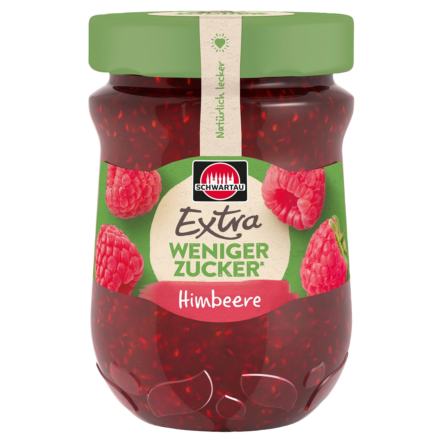 SCHWARTAU Extra Weniger Zucker, Himbeere