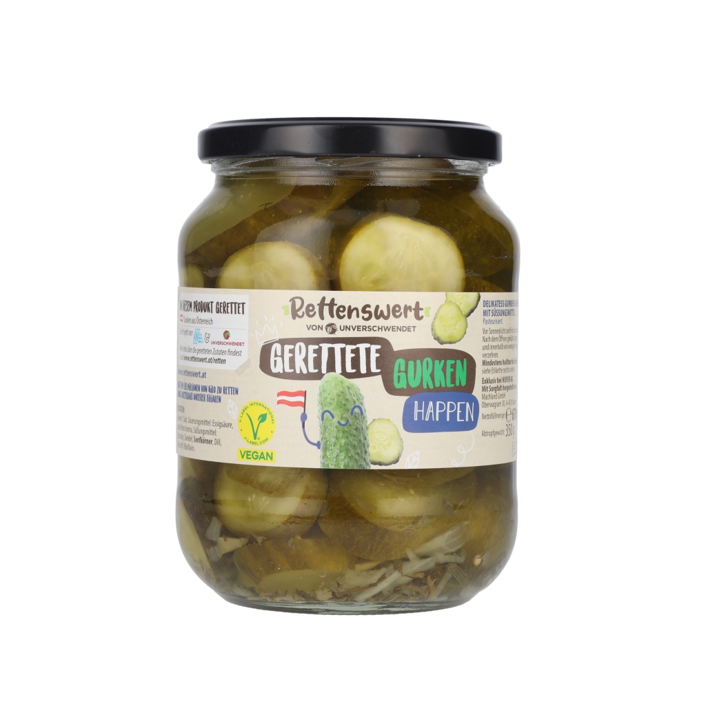 RETTENSWERT Gurkenhappen