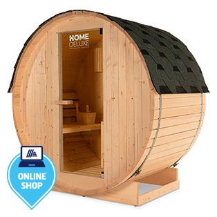 HOME DELUXE Outdoor Fasssauna Lahti M