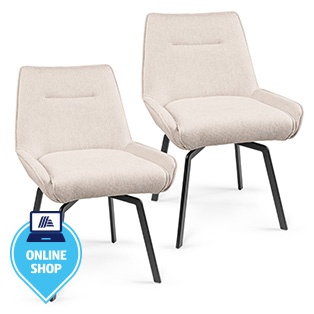 Stuhl Beige, Doppelpkg.