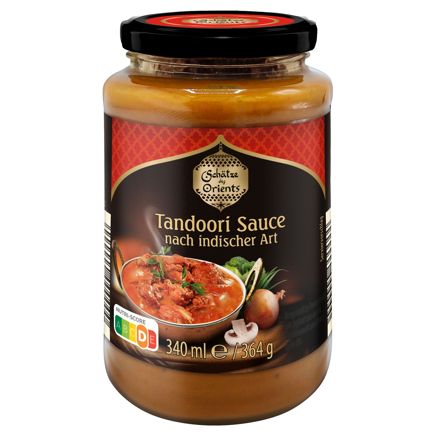 SCHÄTZE DES ORIENTS Indische Saucen 340 ml, Tandoori